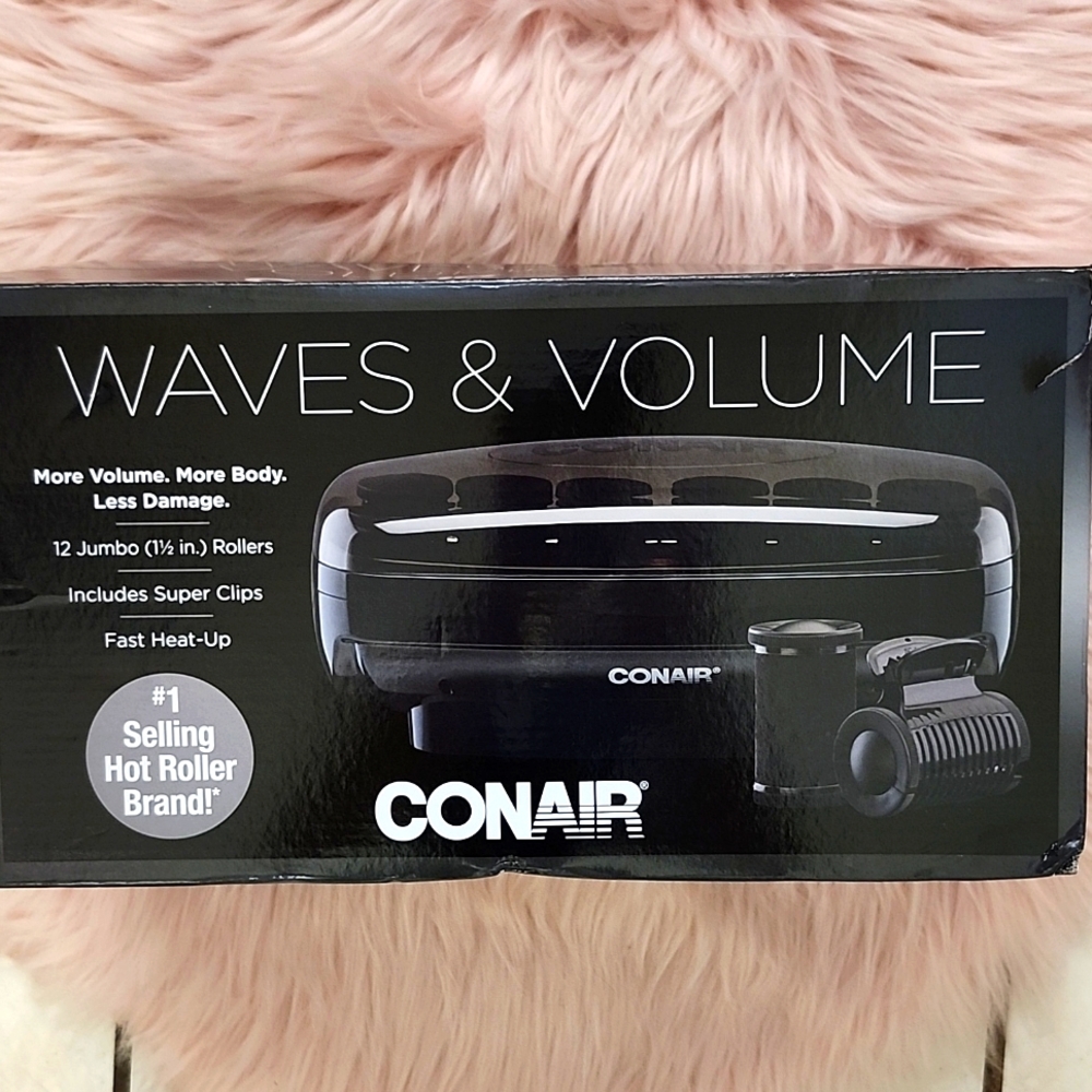Brand New CONAIR WAVES & VOLUMES JUMBO ROLLERS